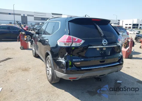 2014 Nissan Rogue Sl from USA, damaged, VIN 5N1AT2MT7EC794766